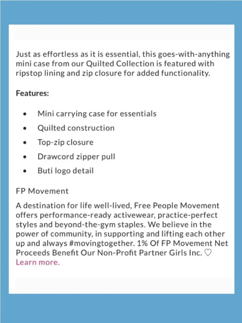 Free People free people